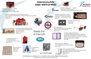 Netball America® Raffle