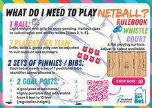 Netball Sprouts Games and Activities Book